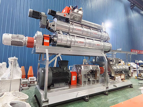Máquina extrusora de alimento para peces