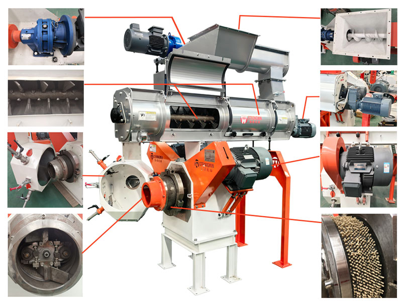 cattle feed pellet machine 