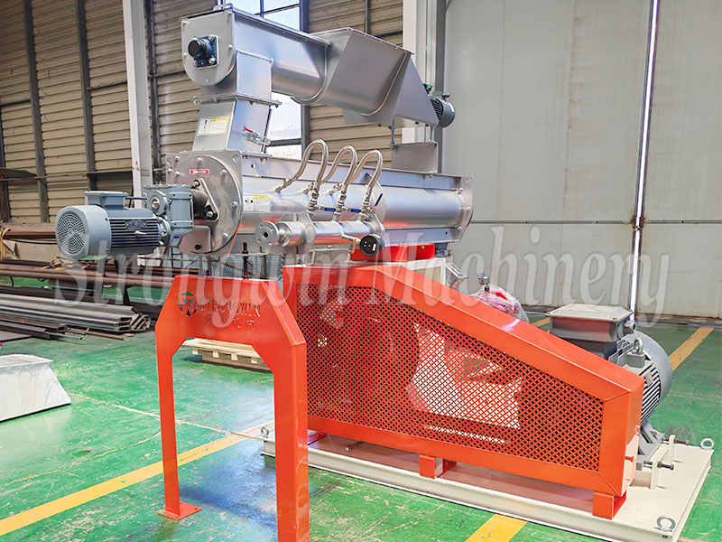 Soybean extruder machine