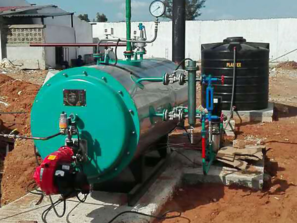 Boiler - Steam supply system For Animal Feed Pellet Plant