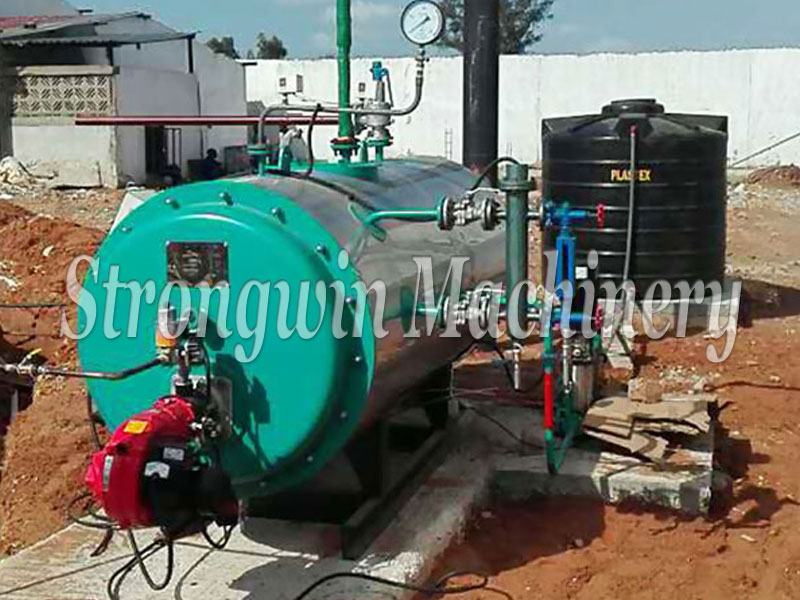 Boiler - Steam supply system For Animal Feed Pellet Plant