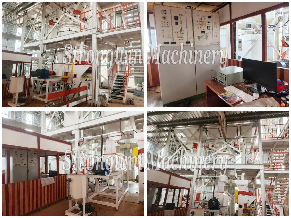 The installation of the automatic powder line in Cameroon has been completed