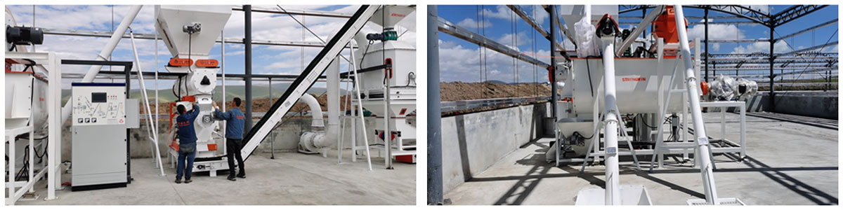 Ruminant Feed Pellet Production Line Installation Completed