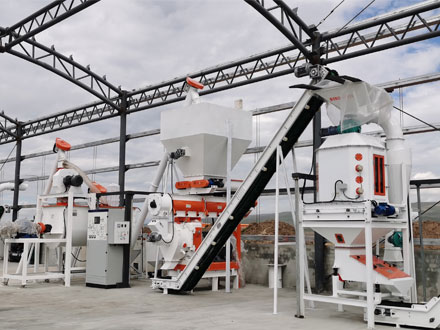 Ruminant Feed Pellet Production Line Installation Completed