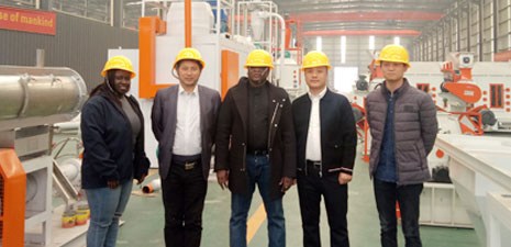 Nigerian customers visit Strongwin factory