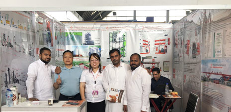 We participated in the exhibition in Pakistan in September 2019.