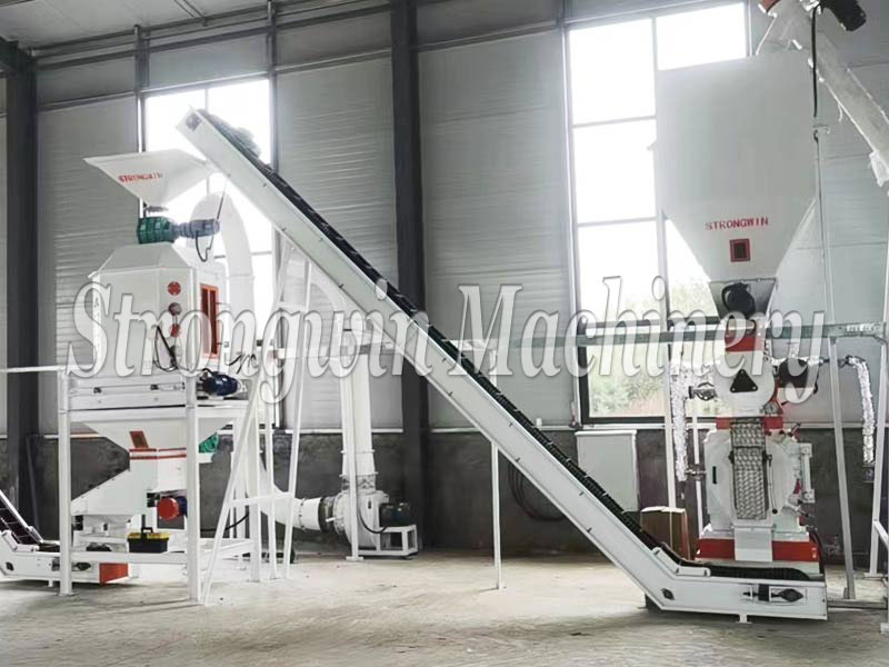 feed pellet production plant