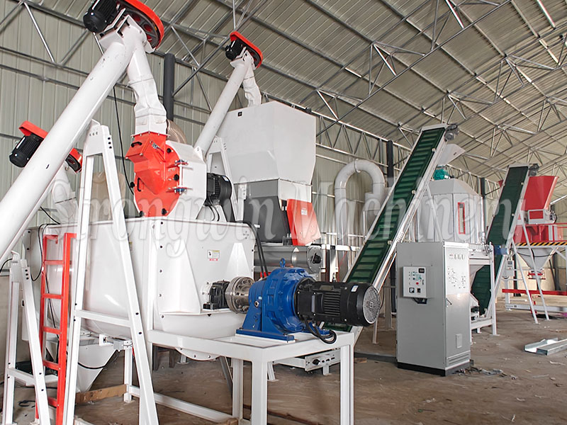 poultry feed pellet production plant