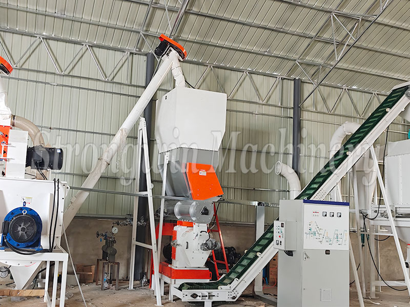 poultry feed pellet plant