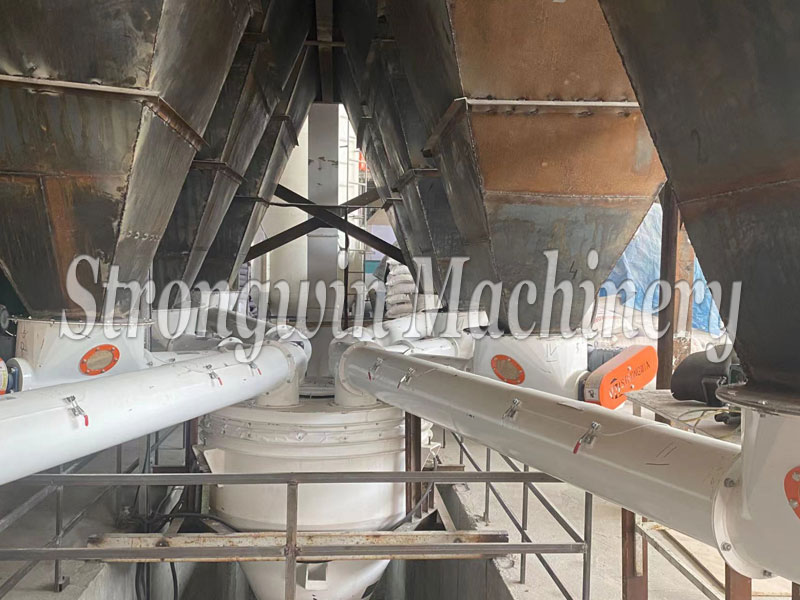  feed plant automatic batching system