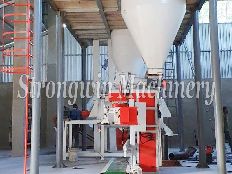 chicken feed powder plant