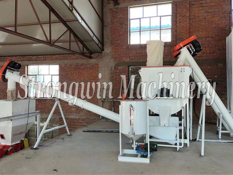 feed powder machine