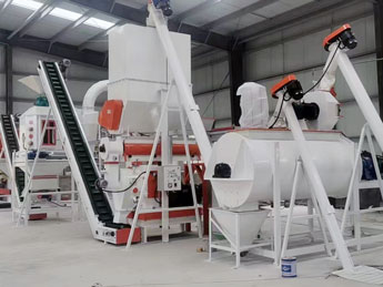 hay feed pellet plant