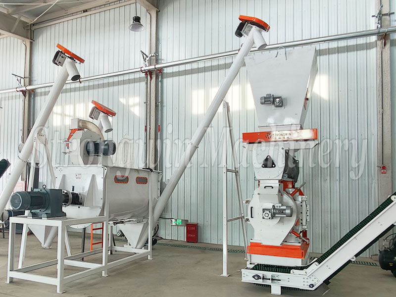 hay feed mill plant