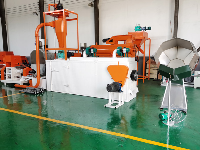 Floating Fish Feed Pellet Production Plant to make various types of