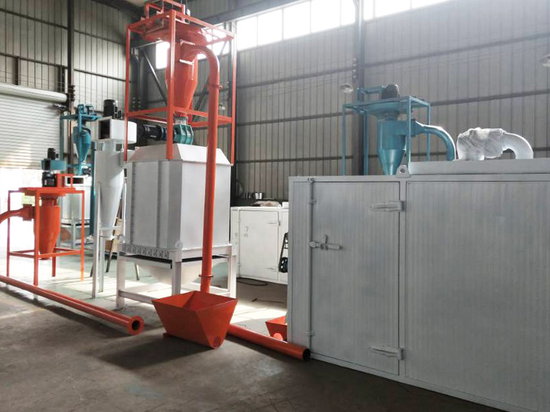 fish feed extrusion plant