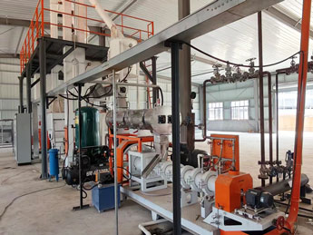 fish feed extrusion line