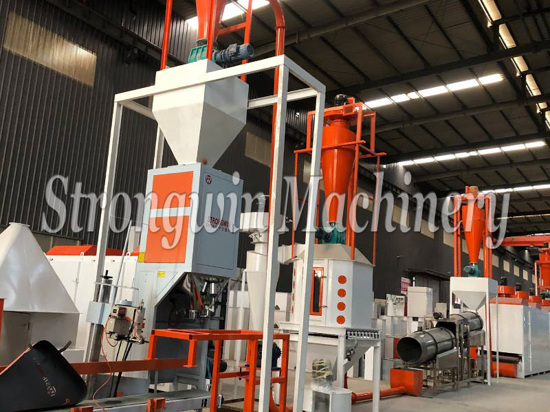 fish feed extrusion line