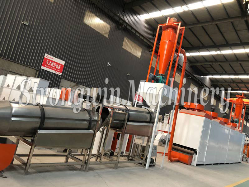 floating fish feed extrusion line