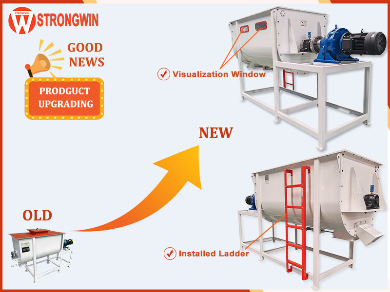 bird feed mixer machine