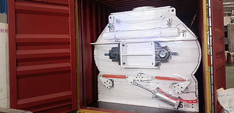 On Their Way: Industrial Mixer + Packing Scale to Albania