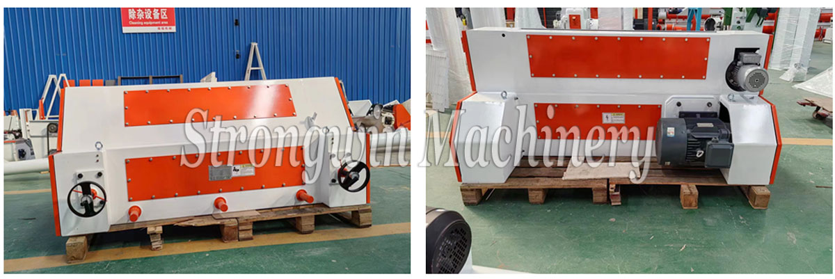 SSLGS20×140 feed pellet crumble machine packing and shipping to Liaoning Province, China