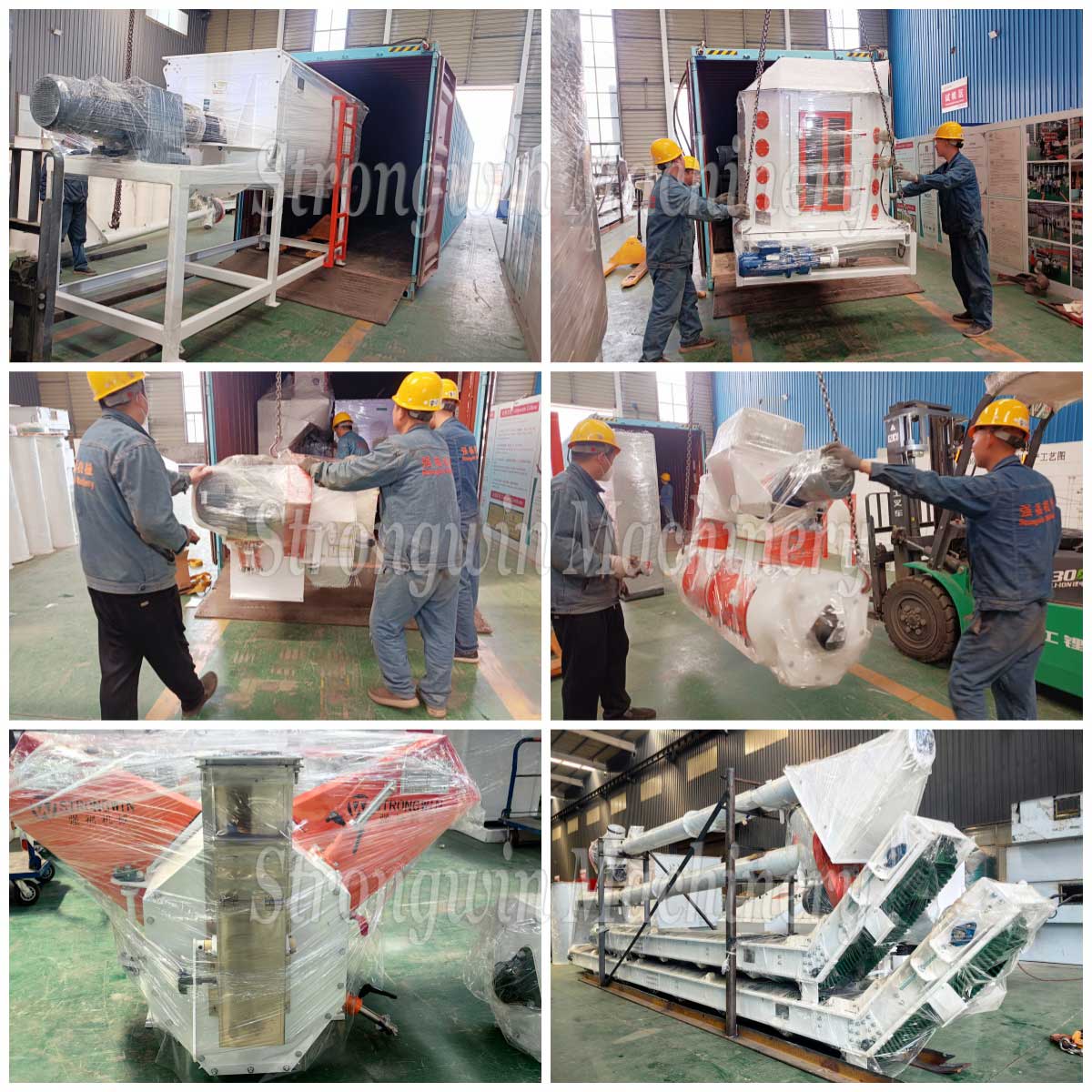Shipment Dispatch: SZLH250 Animal Feed Pellet Production Plant Equipments for Albania