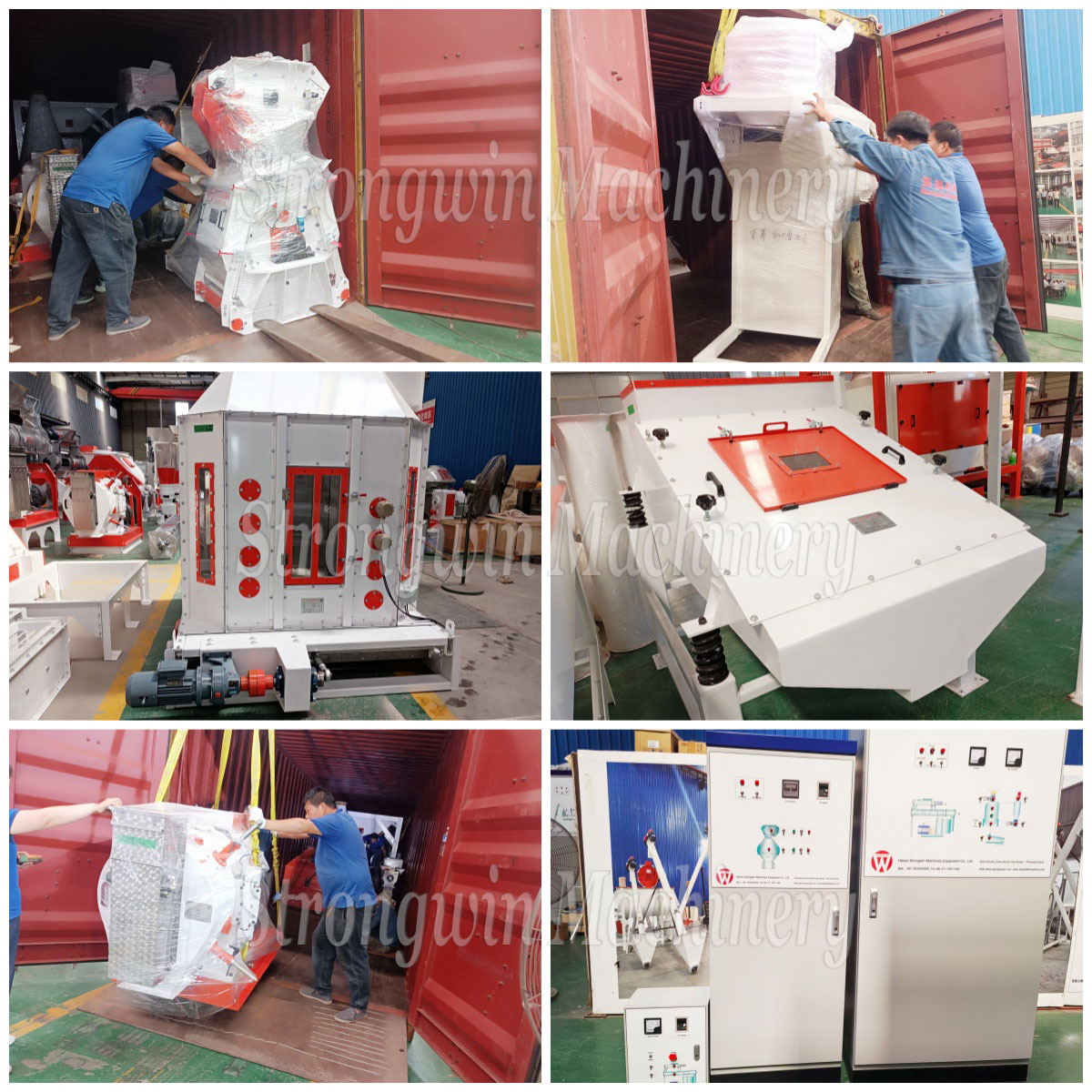 Shipment Dispatch: SZLH350 Complete set Animal Feed Production Plant for Peru