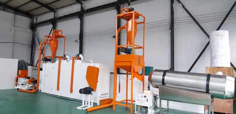 Zambian customers ordered DGP80 fish feed extrusion line