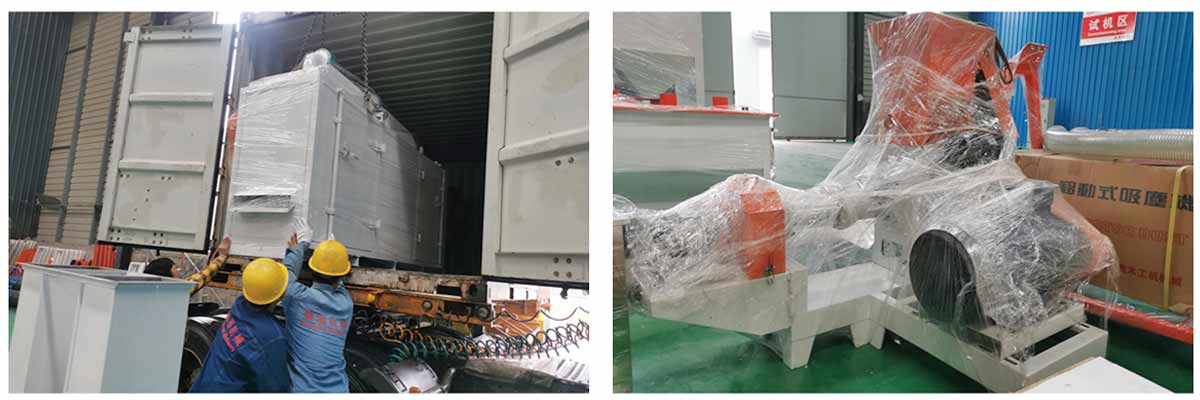Turkish customer ordered our DGP60 fish feed extrusion line and 3 sets of extruders