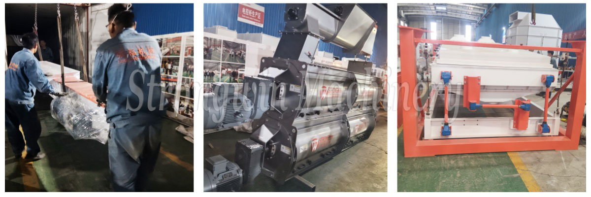 Shipment Dispatch: Complete Set of 15TPH Fish Feed Extrusion Line for Iraq