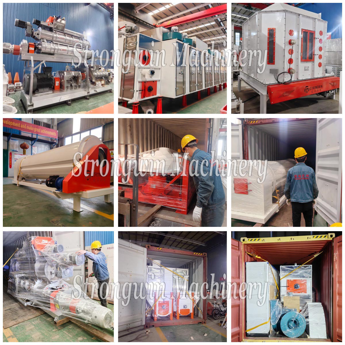 5TPH Fish Feed Extrusion Line Equipment Shipped to Iraq