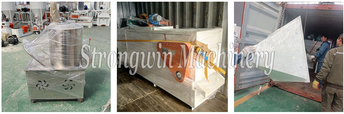 DGP60 fish feed making plant packing and shipping to Madagascar