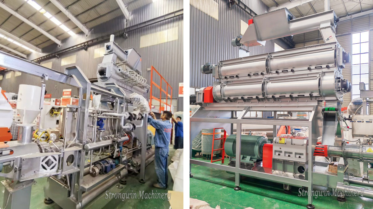 Shipment Dispatch: Fish Feed Extruder Machine for Peru