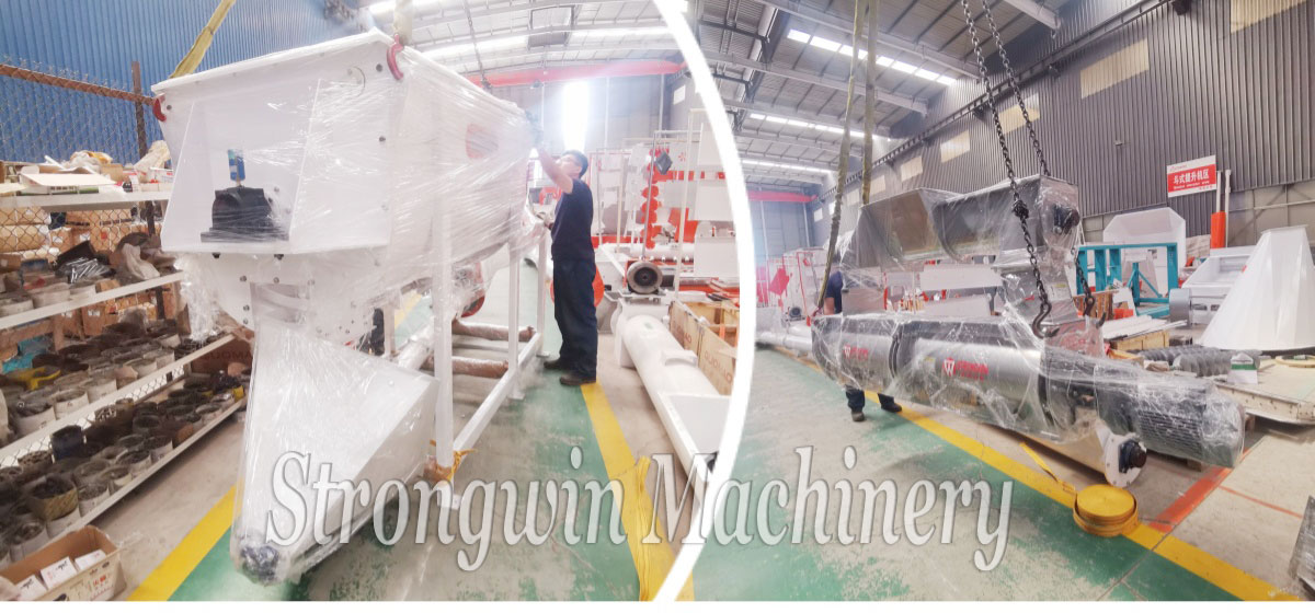 Shipment Dispatch: Complete Set of SZLH250 Goose Feed Pellet Production Plant for Yunnan Province, China