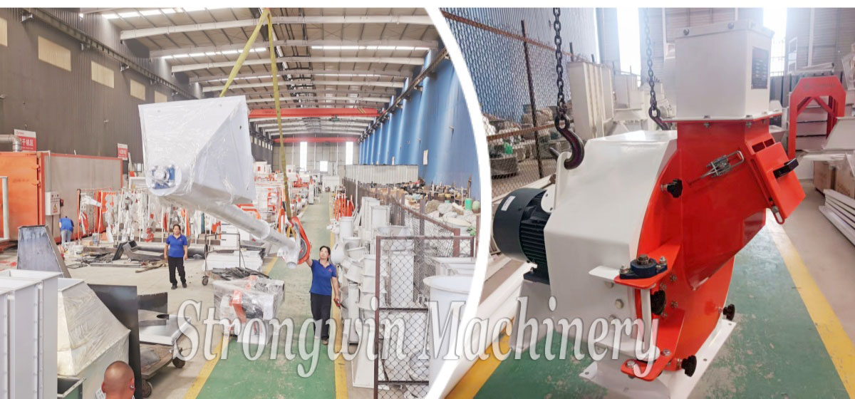 Shipment Dispatch: Complete Set of SZLH250 Goose Feed Pellet Production Plant for Yunnan Province, China