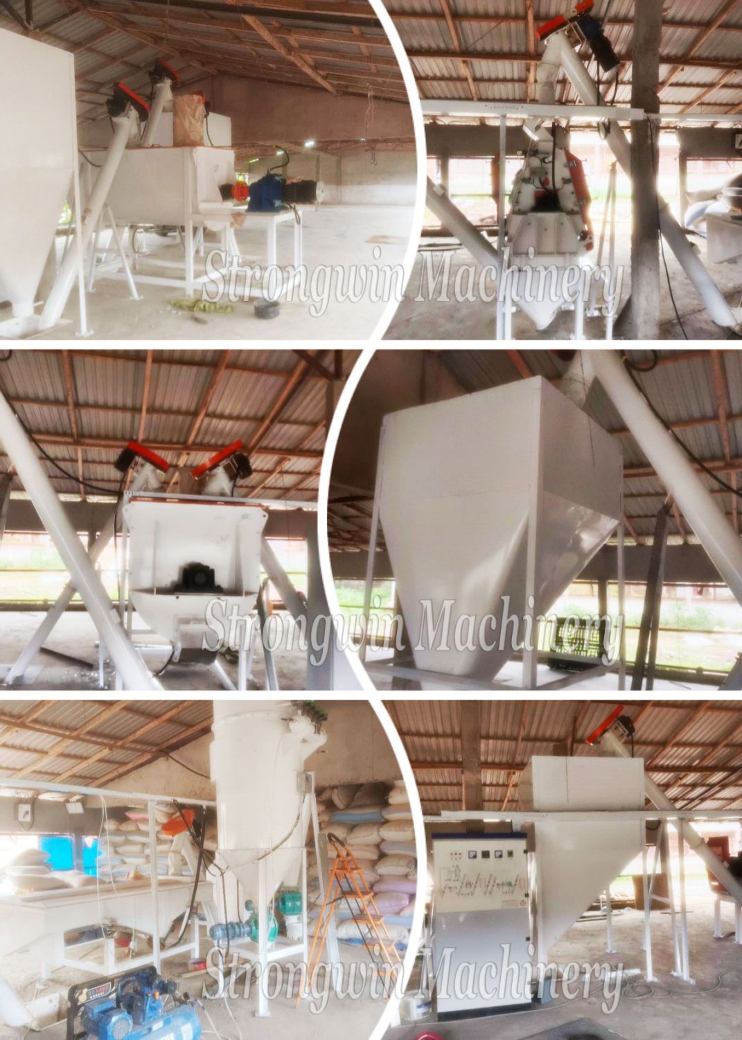 37KW Animal Feed Powder Production Plant Project in Guinea 