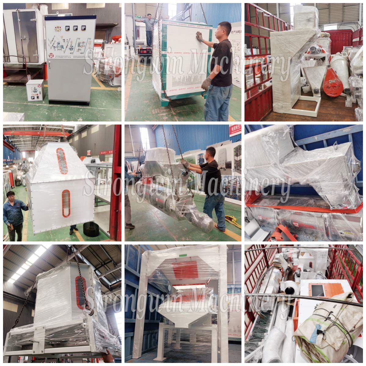 Shipment Dispatch: Complete Set of SZLH250 Poultry Feed Pellet Production Plant for Sichuan Province, China 