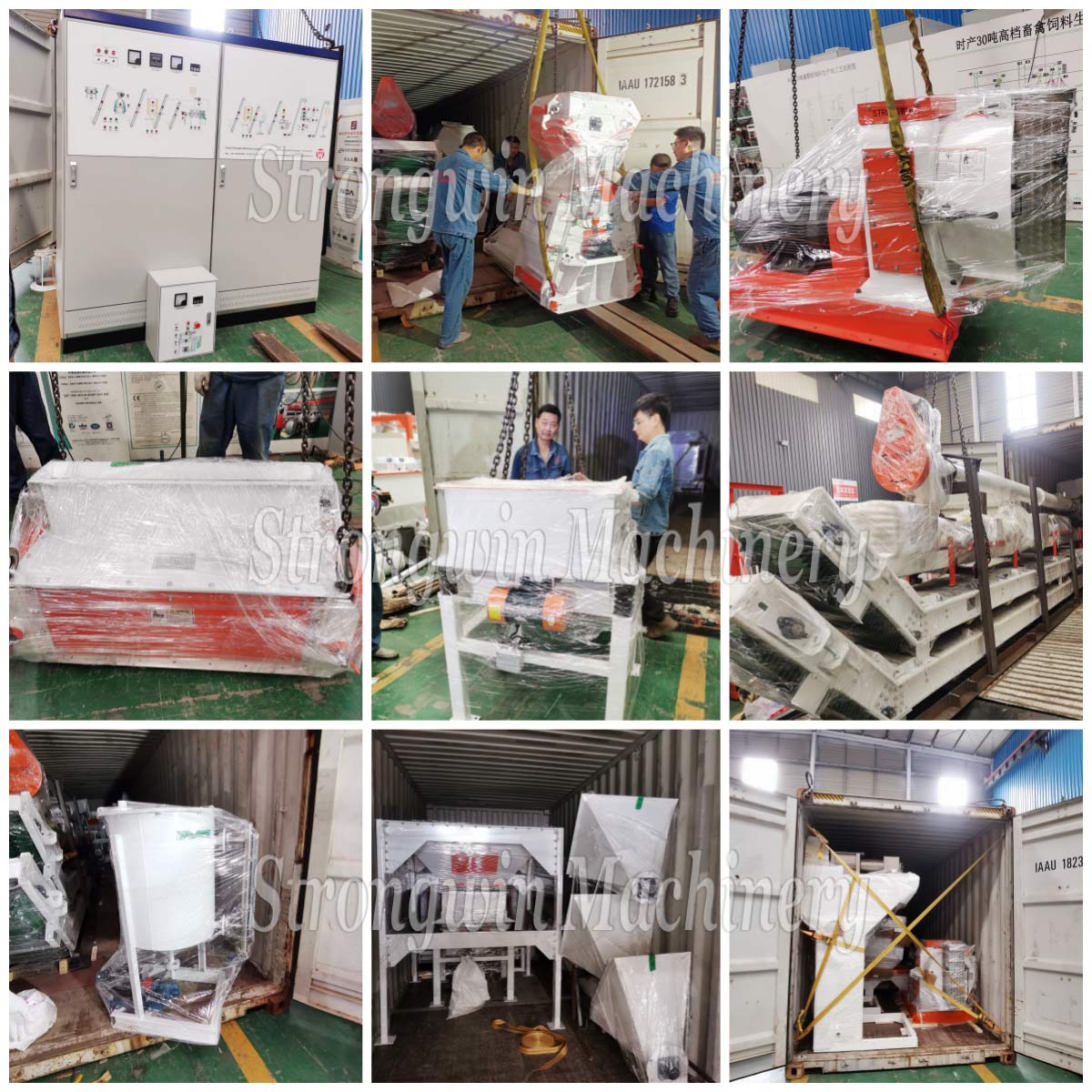 Shipment Dispatch: Complete Set of SZLH320 Animal Feed Pellet Production Plant for Tanzania