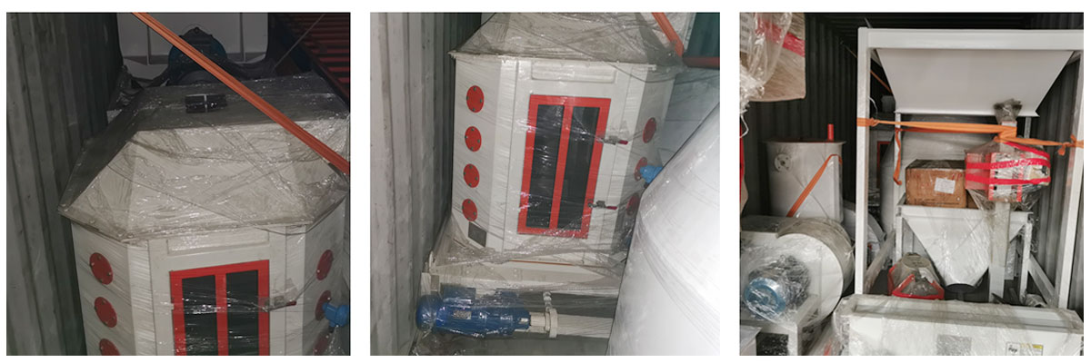 SZLH320 Feed Pellet Plant has been shipped to Uzbekistan