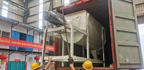 SZLH320 Feed Pellet Plant has been shipped to Uzbekistan