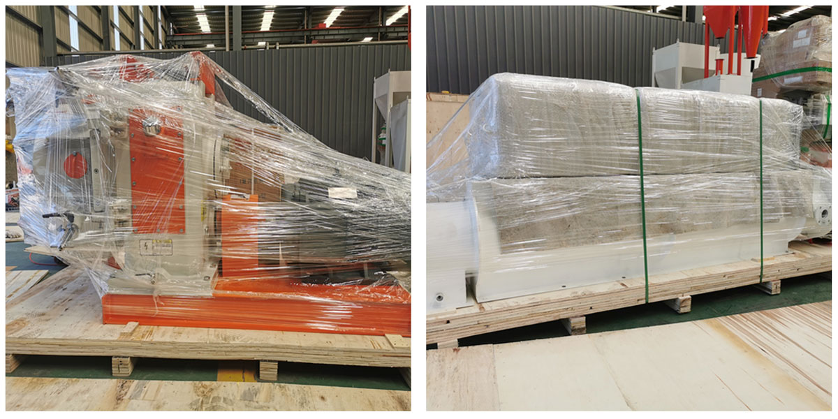 SZLH350 Feed Pellet Machine has been shipped to Paraguay