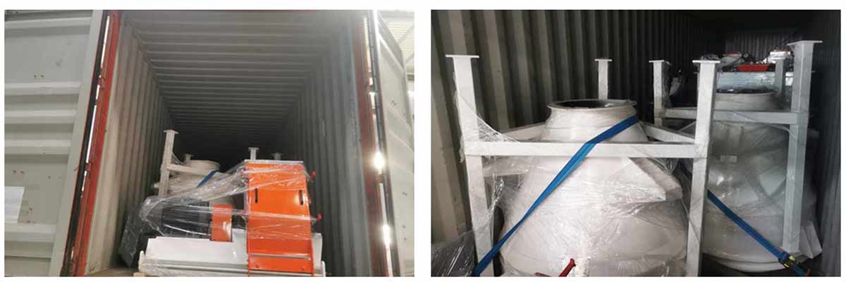 Chilean customers ordered feed hammer mill, feed mixer and batching scale