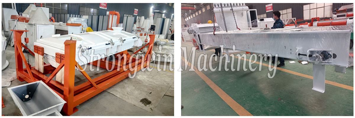 Part equipments of SZLH420 feed pellet production line packing and shipping to Gansu Province, China