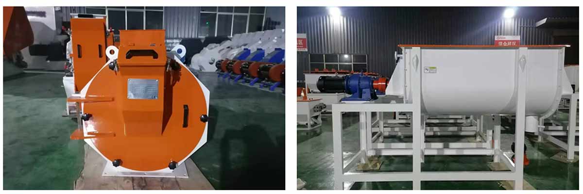 Indian customers ordered feed extrusion line for shrimp