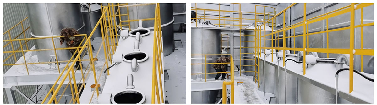 Raw Material silos