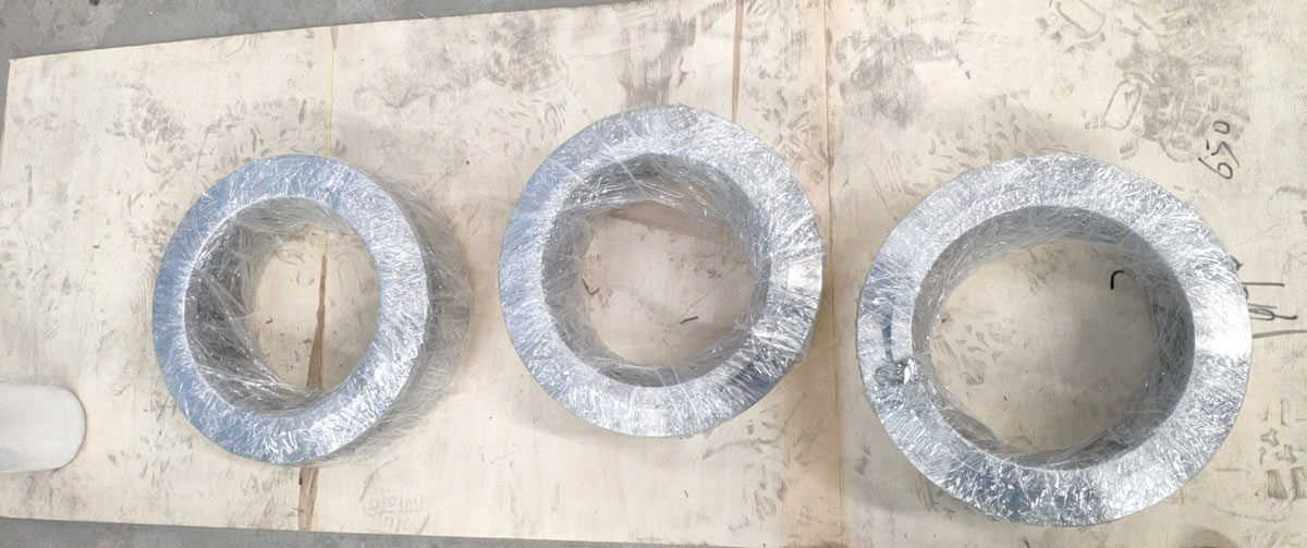 Three sets of ring moulds have been sent to Kuwait