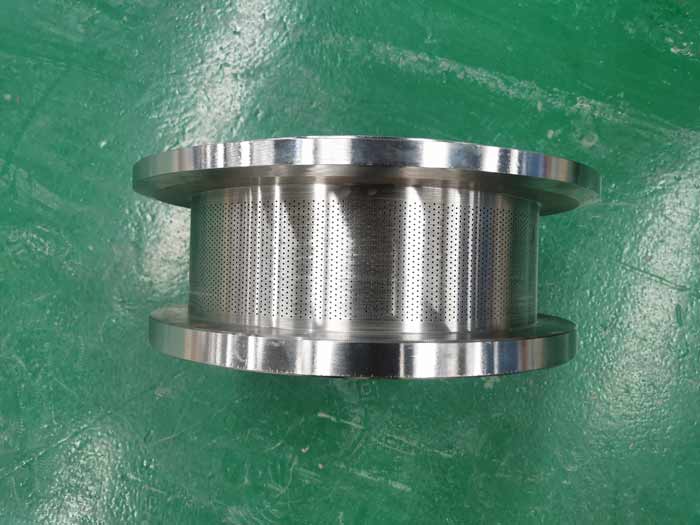 Customers order stainless steel ring die for shrimp feed