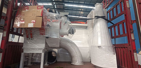 SZLH250 Pellet Feed Production Plant packing and shipping to Henan Province, China