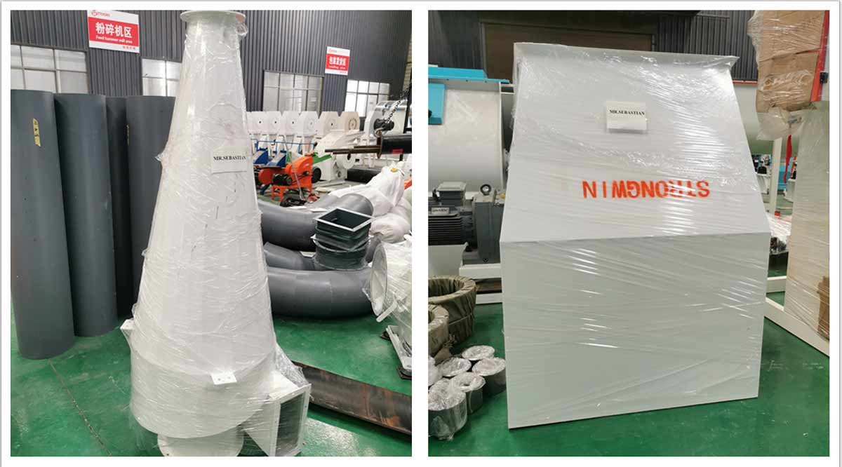SZLH 320 feed pellet production plant for Ecuador customers